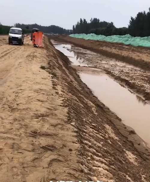大同城区河道降水