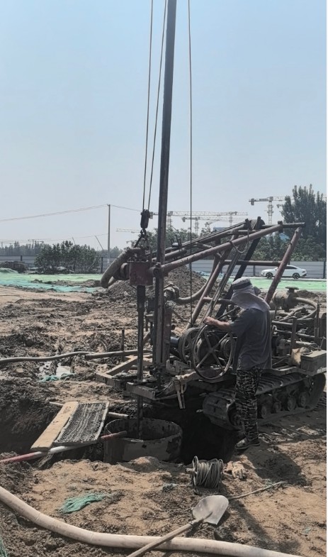 大同城区工地打井